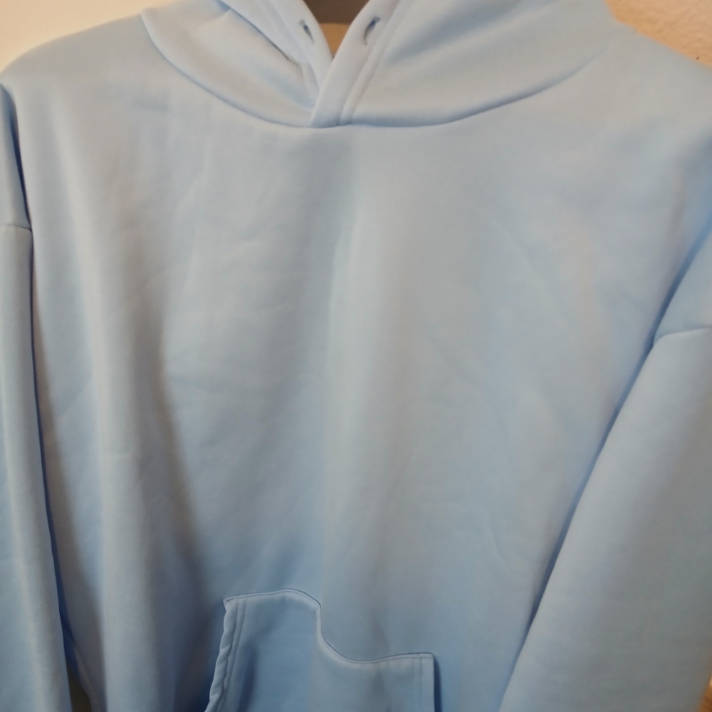 Light Blue Men's Hoodie